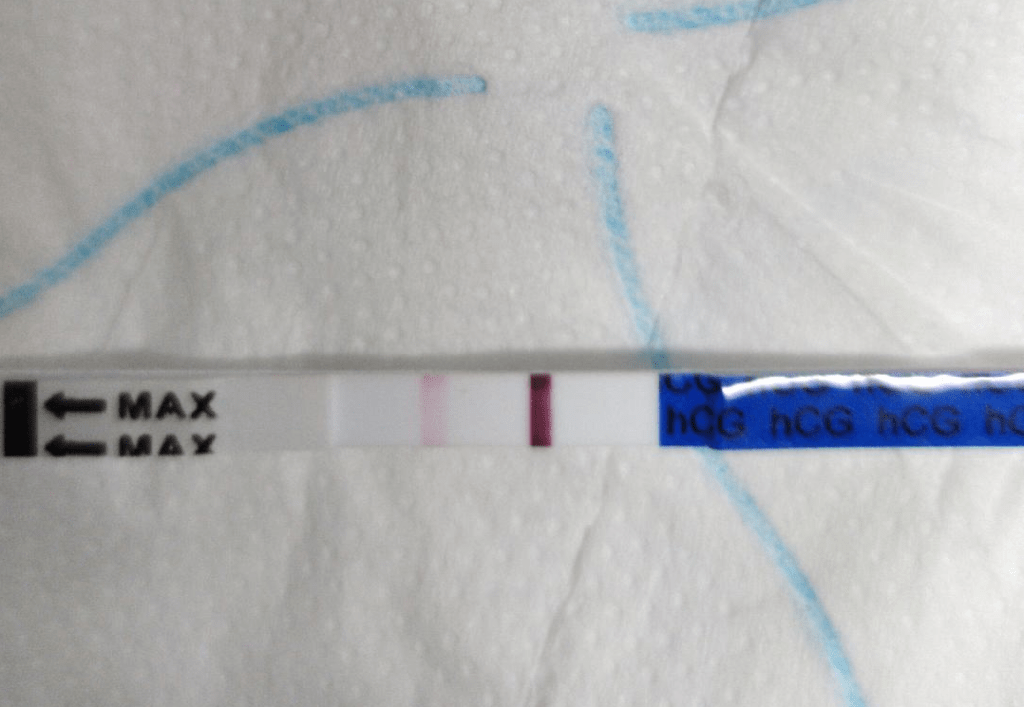 Primera Prueba de Embarazo 16/10/2019